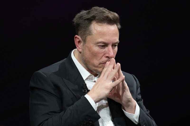 Elon Musk, founder, CEO, and chief engineer of SpaceX, CEO of Tesla, CTO and chairman of Twitter, Co-founder of Neuralink and OpenAI, at VIVA Technology